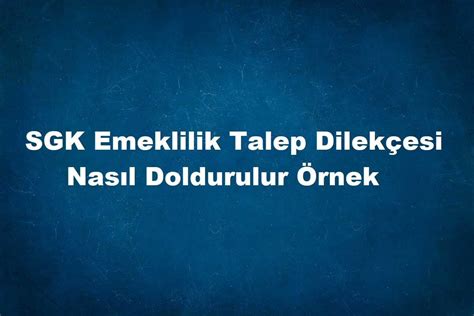 Gelir Aylık Ödenek Talep Belgesi Nedir, Nasıl Doldurulur ? - SGK Soru Sor