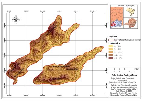 12º sinageo mapeamento e caracterização de unidades de relevo no setor norte da mantiqueira