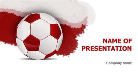 Download Free Poland Soccer Players Powerpoint Theme For Presentation