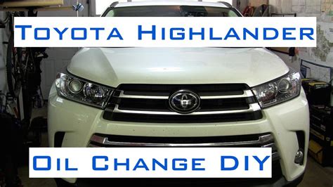 How to reset the oil change indicator on a 2011 toyota highlander. Toyota Highlander Oil Filter Location