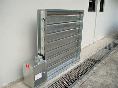 Motorized Smoke Dampers Sd20 Connols Air Pte Ltd