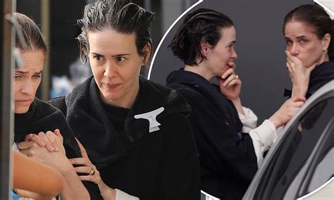 Sarah paulson joined jimmy kimmel live! Sarah Paulson Ex Wife - Chris Rock Says He Was Not A Good ...