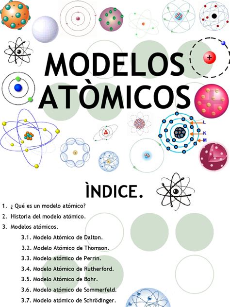 Modelos Atomicos 1 Átomos Núcleo Atómico