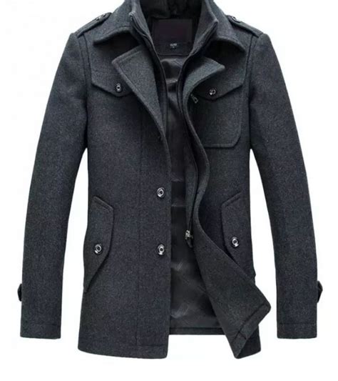 Warm Winter James Bond Fleece Coat For Men Sale Price Buy Online In