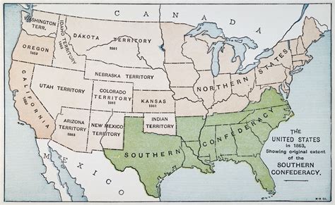 Map Of Usa During Civil War Topographic Map Of Usa With States