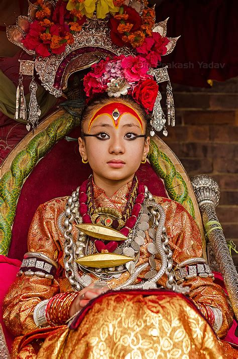 Goddess kaumari is one of the sapta matrikas (the seven divine goddesses) who is regarded as the power of lord kumara. The Living Goddess of Patan | 'Kumari' the living goddess ...