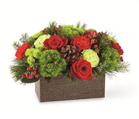 The Ftd Christmas Cabin Bouquet In Stevenson Ranch Ca Flowers And More