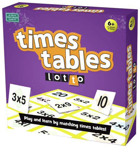 Times Table Lotto Game Review Review Toys