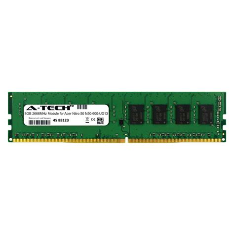 A Tech 8gb Module For Acer Nitro 50 N50 600 Ud13 Desktop And Workstation