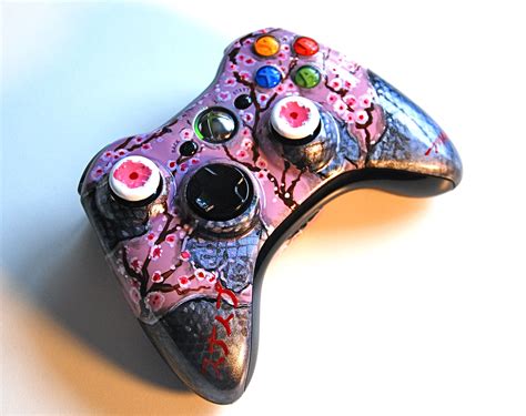 My Husband Hand Painted Custom Xbox And Ps3 Wireless Controller Wireless