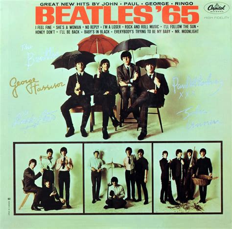 The Beatles 1960s Album Covers Autographs What About The Beatles