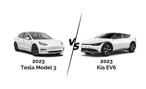2023 Kia Ev6 Vs Tesla Model 3 Avelliona