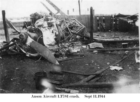 Crash Of An Avro Anson At Glen Innes New South Wales On 11 September 1944