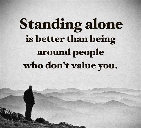 Quotes About Standing Alone Dunia Sosial