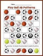 Choose worksheets from our site and download or print it for free. Ice Cream AB Pattern Worksheet