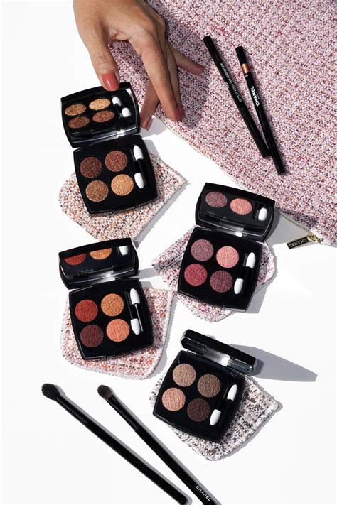 New Chanel Les 4 Ombres Tweed Eyeshadows Realdealshere
