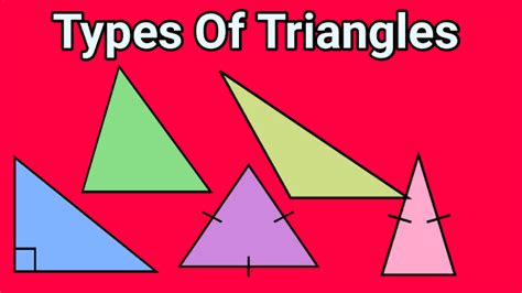 Types Of Triangles With Pictures Bzu Science