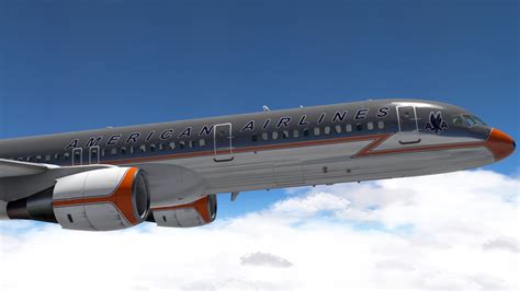 American Airlines Retro 757 200 Livery Just Look At It How Beautiful