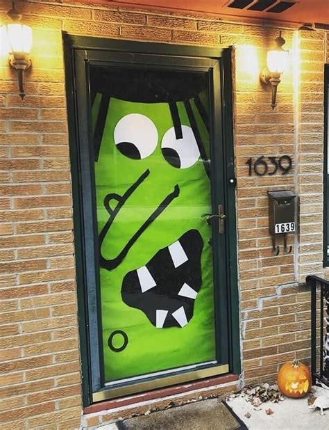 12 Diy Halloween Door Decorations Ideas Diy Halloween Door