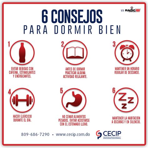 6 consejos para dormir bien