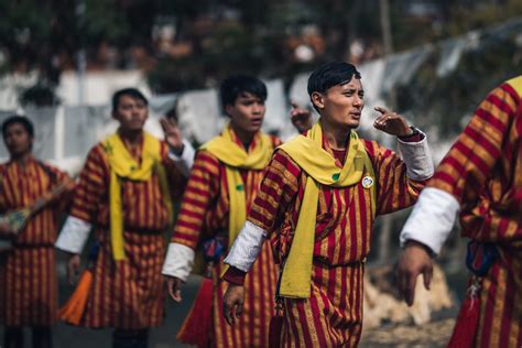 Traditional Bhutanese Dancers Andrew Studer