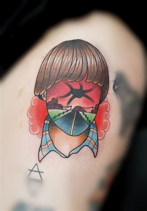 Maybe you would like to learn more about one of these? Will Byers Stranger Things tattoo by Gooney Toons | Stranger things tattoo, Tattoos, Pop culture art