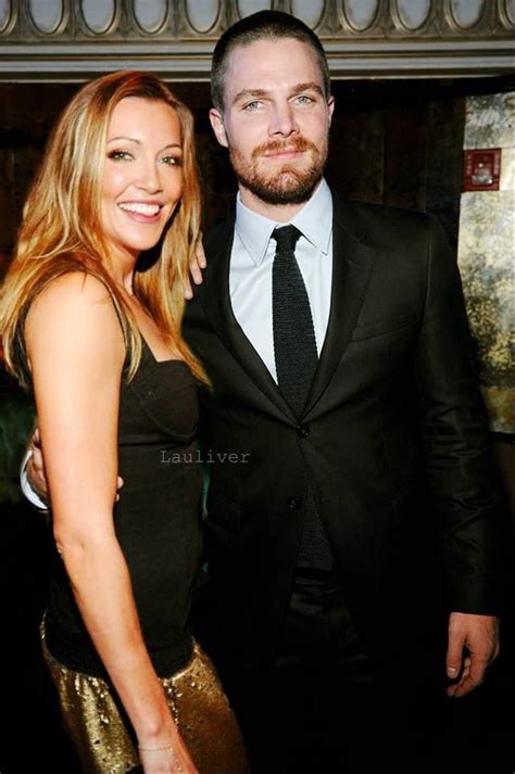 Katie Cassidy And Stephen Amell Arrow Pinterest