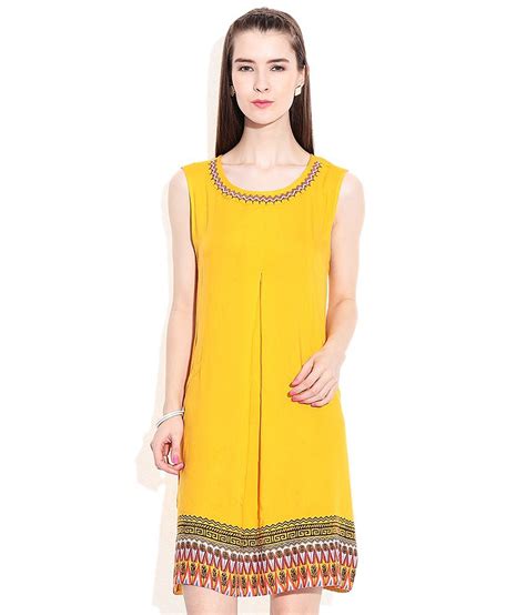 Free shipping all over usa above. Global Desi Yellow Dress - Buy Global Desi Yellow Dress ...