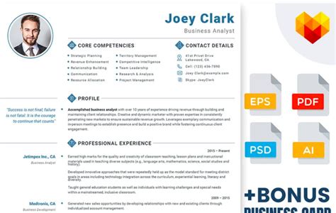 Nyit D5 2013 Get 45 Business Resume Template