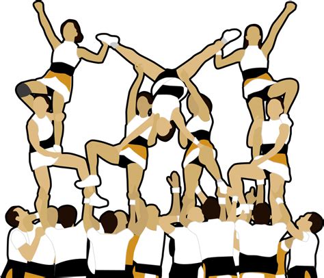 Cheerleader Clipart Competitive Cheer Cheerleader Competitive Cheer