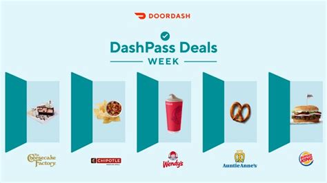 Doordashs Dashpass Deals Week For August 2019 Will Score You Free Bites