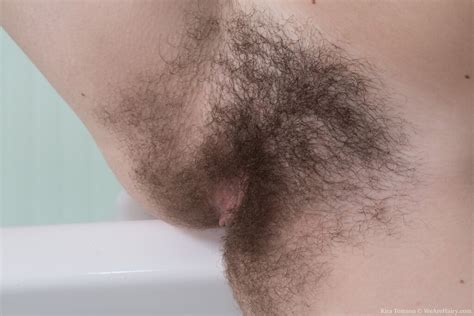 Kira Tomson Masturbates In Her Bathroom Hairy Cunts