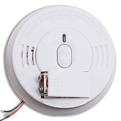 Kidde 10 year worry free sealed battery smoke detector with safety light 21027436 the home depot safety lights smoke detectors smoke alarms. Kidde-Hardwired-Smoke-Detector-Alarm-with-Front-Load ...