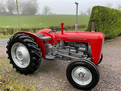 Massey Ferguson 35x Vintage Tractor Facebook Live Feed Justmotorads