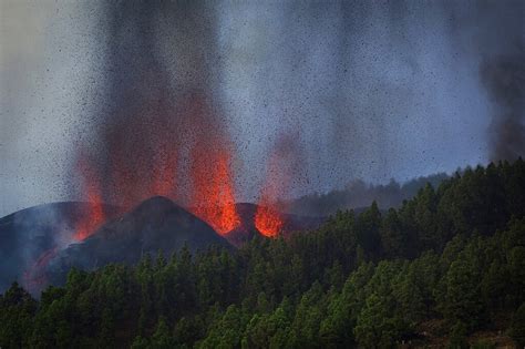 Volcano Erupts In Canary Islands