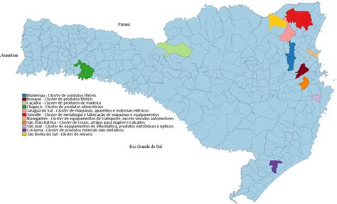 SciELO Brasil Identificação de clusters industriais um estudo
