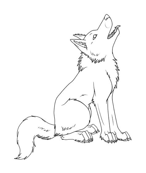 Dessin Loup 56 coloriages à imprimer