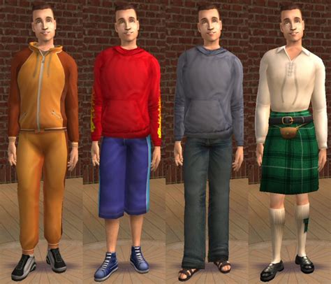 Sims 4 Male Body Mesh