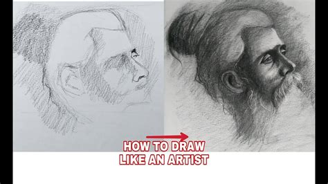 How To Draw Like An Artist Using Graphite Pencil Light And Shades