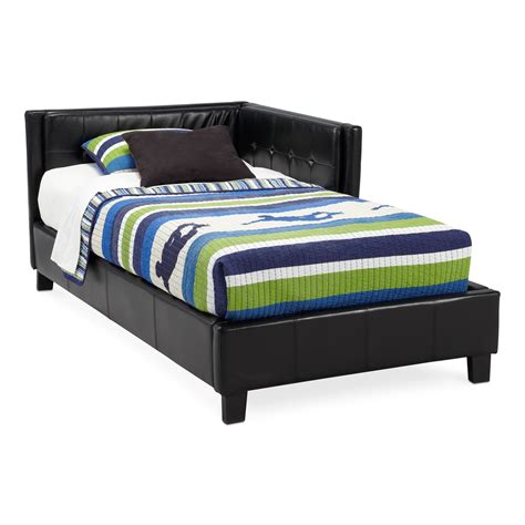 Jordan Twin Corner Bed Black Value City Furniture
