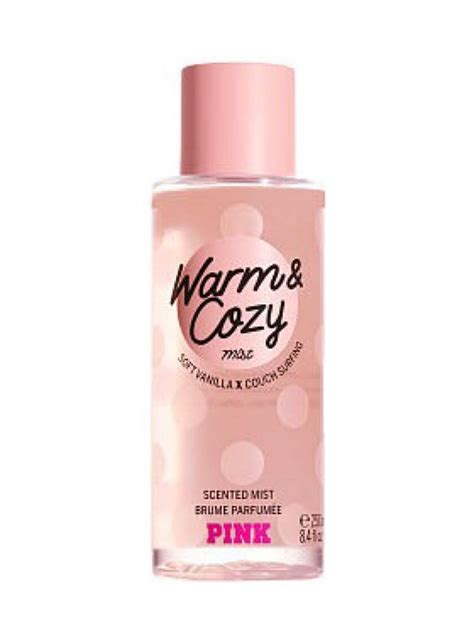 Victoria Secret Pink Warm And Cozy Body Mist Soft Vanilla X Couch Surfing