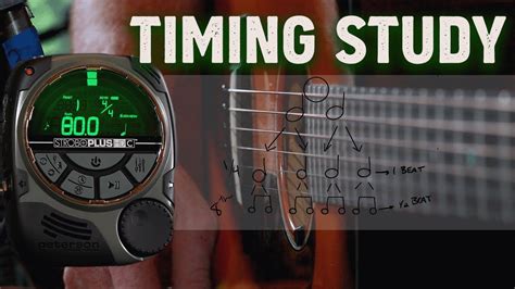 Guitar Timing Exercise And Drill Youtube