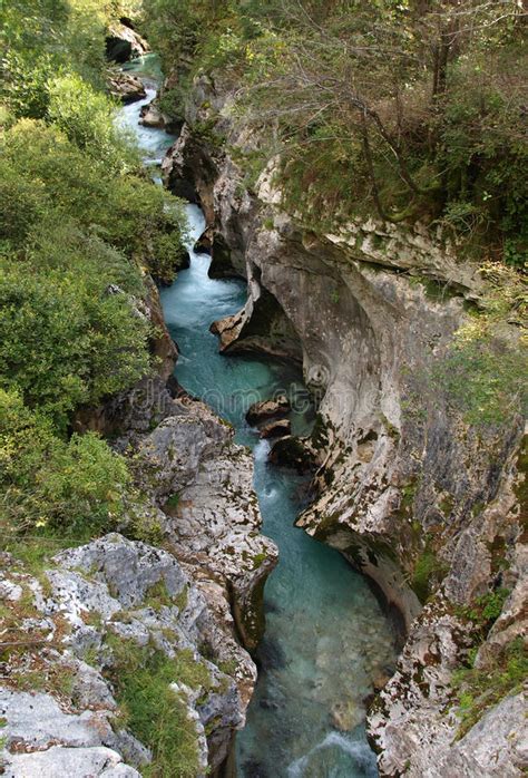 Soca River In Slovenia Stock Image Image Of Hill Soca 45342875