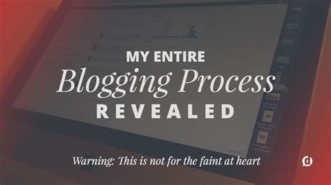 How To Write A Blog Post An Epic Process For Epic Results Dustin