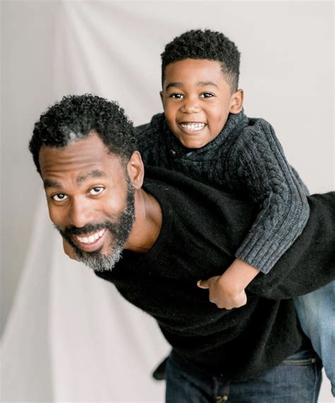 Black Dads Matter Father Son Photos