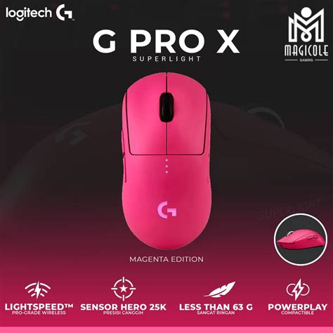 Jual Logitech G Pro X Superlight Pink Limited Edition Wireless Gaming