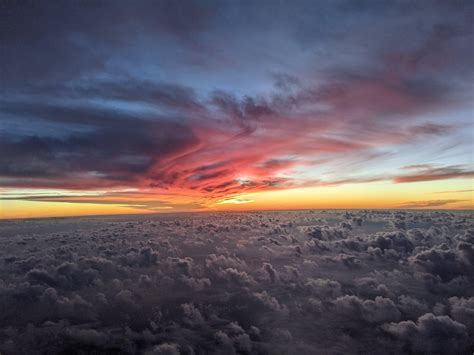 Cloud View From Flight 4k Wallpaperhd Nature Wallpapers4k Wallpapers