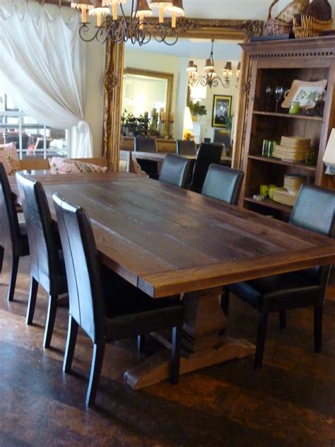 Whether your style is rustic or elegant, modern or traditional, shop arhaus for the dining room sets and kitchen furniture to style your home. Hand Made Rustic Dining Table Made From Reclaimed Pine by Cooltimbers | CustomMade.com