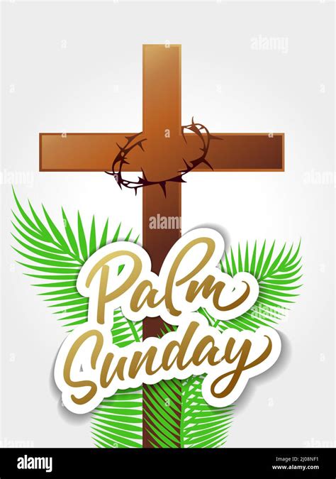 Palm Sunday Greeting Card Hosanna In The Highest Christian Poster