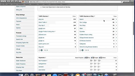How To Use Etsy Shop Stats To Increase Your Sales Youtube